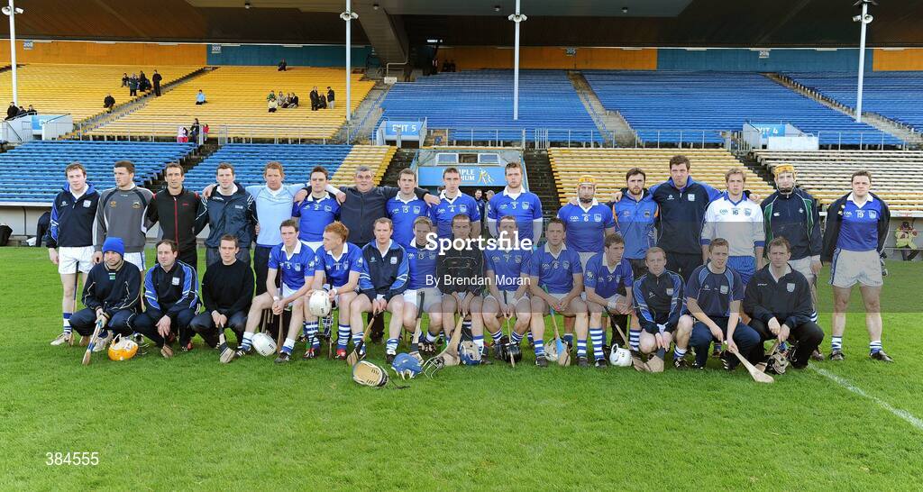 1 November 2009; The Thurles Sarsfields squad. AIB GAA Hurling Munster Senior Club Championship Quarter-Final, Thurles Sarsfields v Newtownshandrum, Semple Stadium, Thurles, Co. Tipperary. Picture credit: Brendan Moran / SPORTSFILE