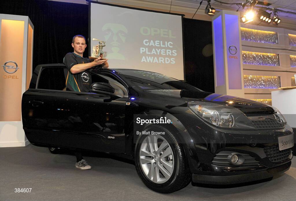 6 November 2009; Kilkenny hurler Tommy Walsh who was named Opel Gaelic Players Hurler of the Year at the 2009 Opel Gaelic Players of the Year Awards. Citywest Hotel, Conference, Leisure & Golf Resort, Dublin. Picture credit: Matt Browne / SPORTSFILE