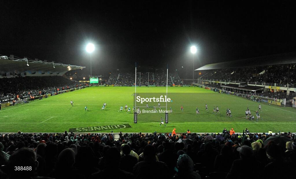 21 November 2009; A general view of the first international rugby match at the RDS. Autumn International Guinness Series 2009, Ireland v Fiji, Royal Dublin Society, Ballsbridge, Dublin. Picture credit: Brendan Moran / SPORTSFILE