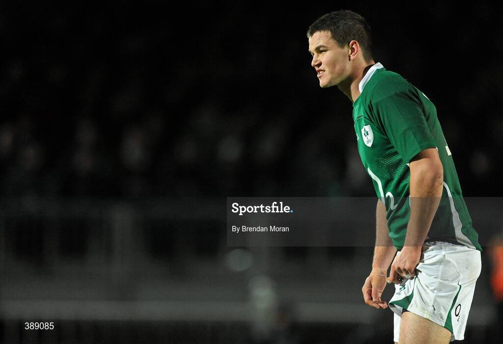 21 November 2009; Jonathan Sexton, Ireland. Autumn International Guinness Series 2009, Ireland v Fiji, Royal Dublin Society, Ballsbridge, Dublin. Picture credit: Brendan Moran / SPORTSFILE
