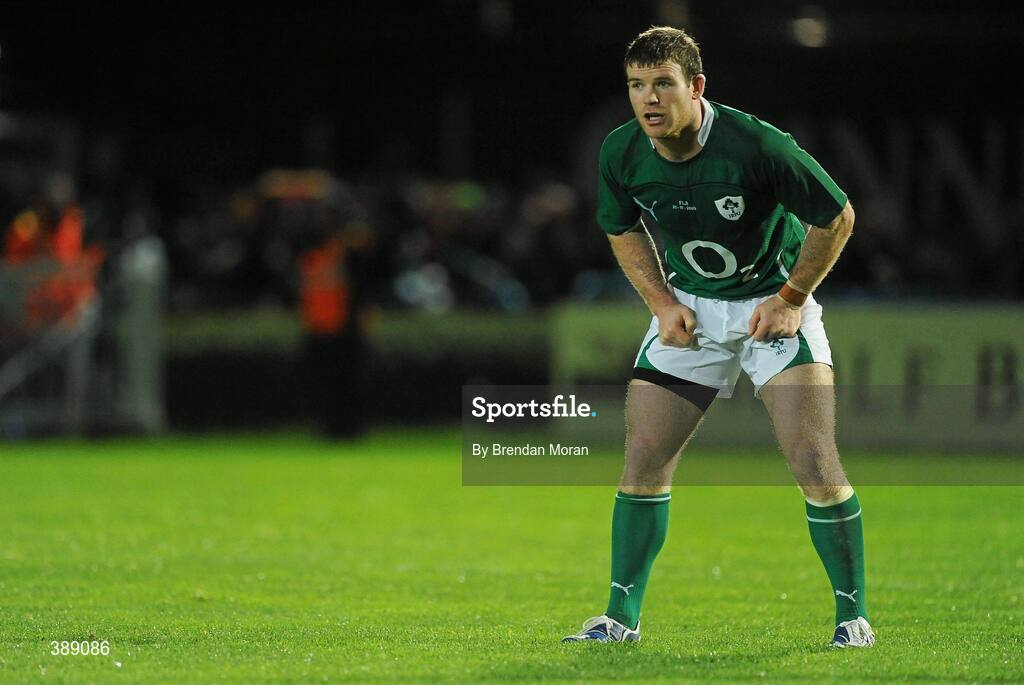21 November 2009; Gordon D'Arcy, Ireland. Autumn International Guinness Series 2009, Ireland v Fiji, Royal Dublin Society, Ballsbridge, Dublin. Picture credit: Brendan Moran / SPORTSFILE