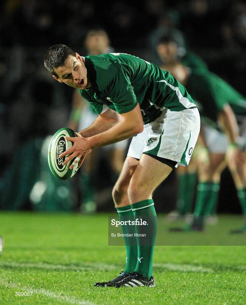 21 November 2009; Jonathan Sexton, Ireland. Autumn International Guinness Series 2009, Ireland v Fiji, Royal Dublin Society, Ballsbridge, Dublin. Picture credit: Brendan Moran / SPORTSFILE