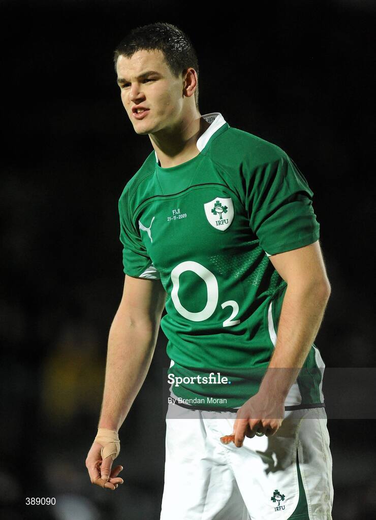 21 November 2009; Jonathan Sexton, Ireland. Autumn International Guinness Series 2009, Ireland v Fiji, Royal Dublin Society, Ballsbridge, Dublin. Picture credit: Brendan Moran / SPORTSFILE