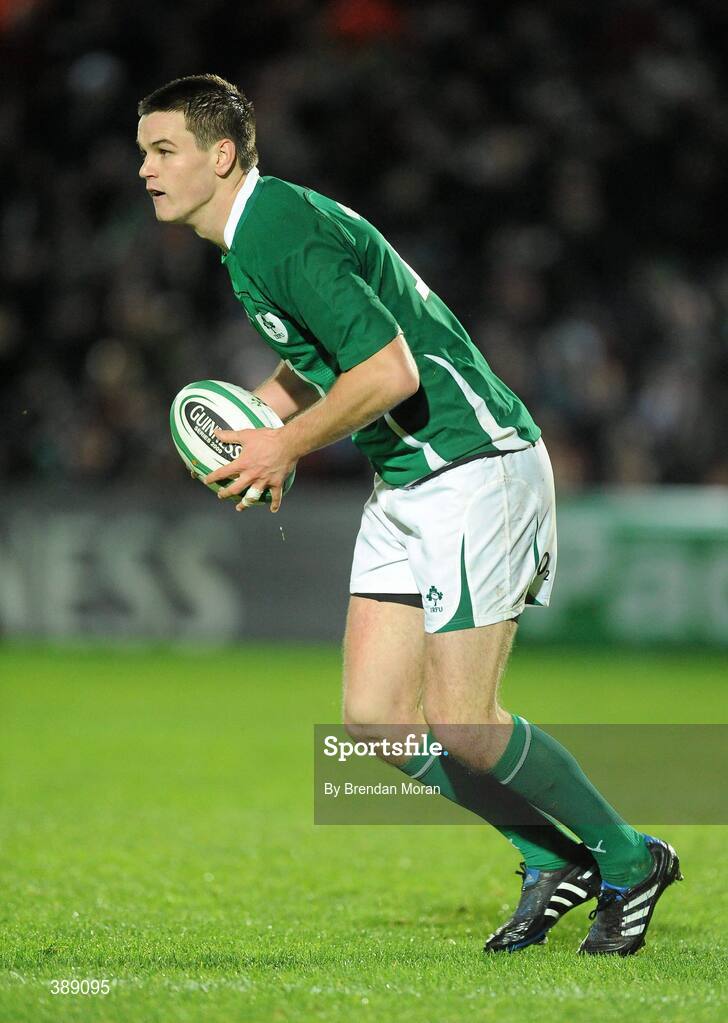 21 November 2009; Jonathan Sexton, Ireland. Autumn International Guinness Series 2009, Ireland v Fiji, Royal Dublin Society, Ballsbridge, Dublin. Picture credit: Brendan Moran / SPORTSFILE