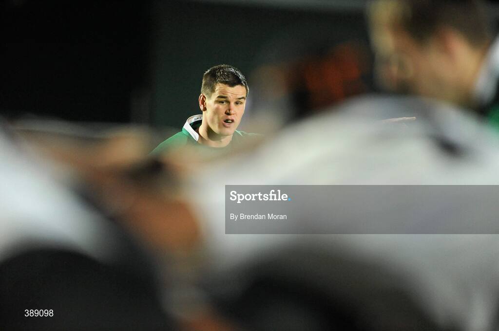 21 November 2009; Jonathan Sexton, Ireland. Autumn International Guinness Series 2009, Ireland v Fiji, Royal Dublin Society, Ballsbridge, Dublin. Picture credit: Brendan Moran / SPORTSFILE