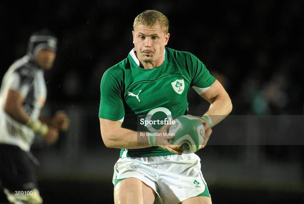 21 November 2009; Jamie Heaslip, Ireland. Autumn International Guinness Series 2009, Ireland v Fiji, Royal Dublin Society, Ballsbridge, Dublin. Picture credit: Brendan Moran / SPORTSFILE