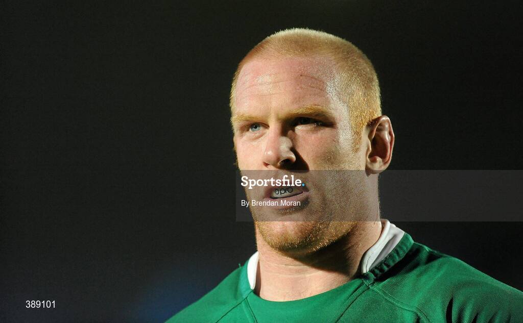 21 November 2009; Paul O'Connell, Ireland. Autumn International Guinness Series 2009, Ireland v Fiji, Royal Dublin Society, Ballsbridge, Dublin. Picture credit: Brendan Moran / SPORTSFILE