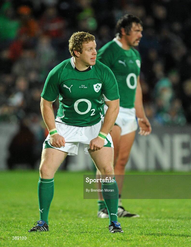 21 November 2009; Sean Cronin, Ireland. Autumn International Guinness Series 2009, Ireland v Fiji, Royal Dublin Society, Ballsbridge, Dublin. Picture credit: Brendan Moran / SPORTSFILE