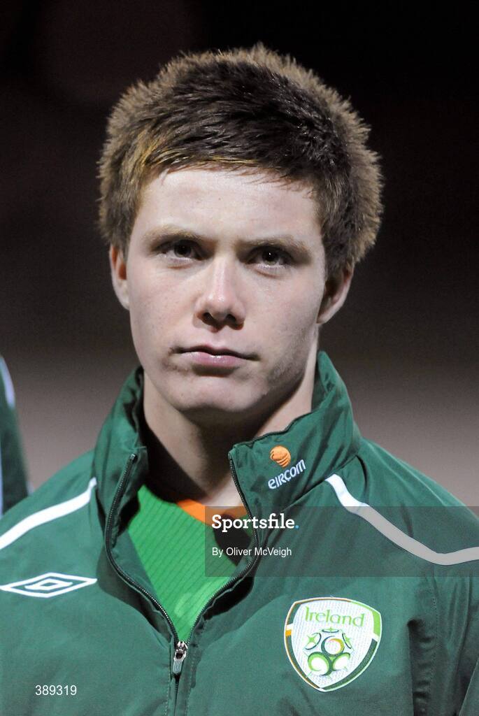 26 November 2009; Brandon Miele, Republic of Ireland. U16 International Friendly, Republic of Ireland v Czech Republic, Kingspan Century Park, Monaghan. Picture credit: Oliver McVeigh / SPORTSFILE