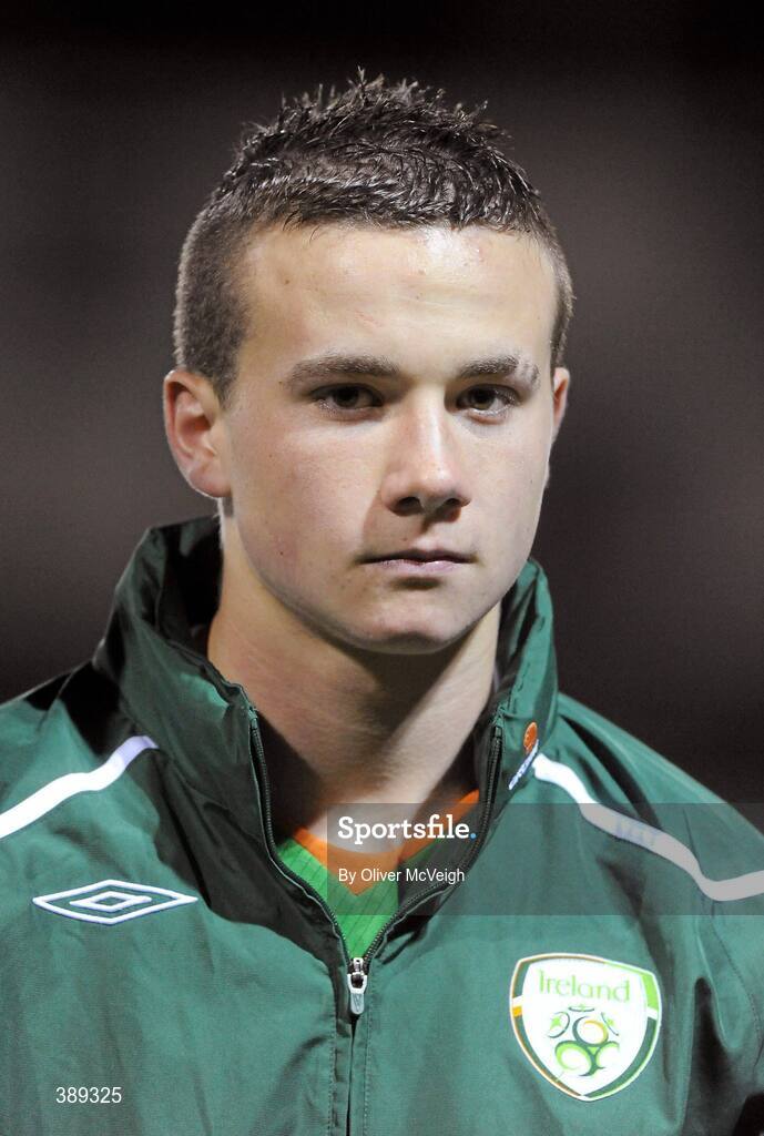 26 November 2009; Mickey Drennan, Republic of Ireland. U16 International Friendly, Republic of Ireland v Czech Republic, Kingspan Century Park, Monaghan. Picture credit: Oliver McVeigh / SPORTSFILE