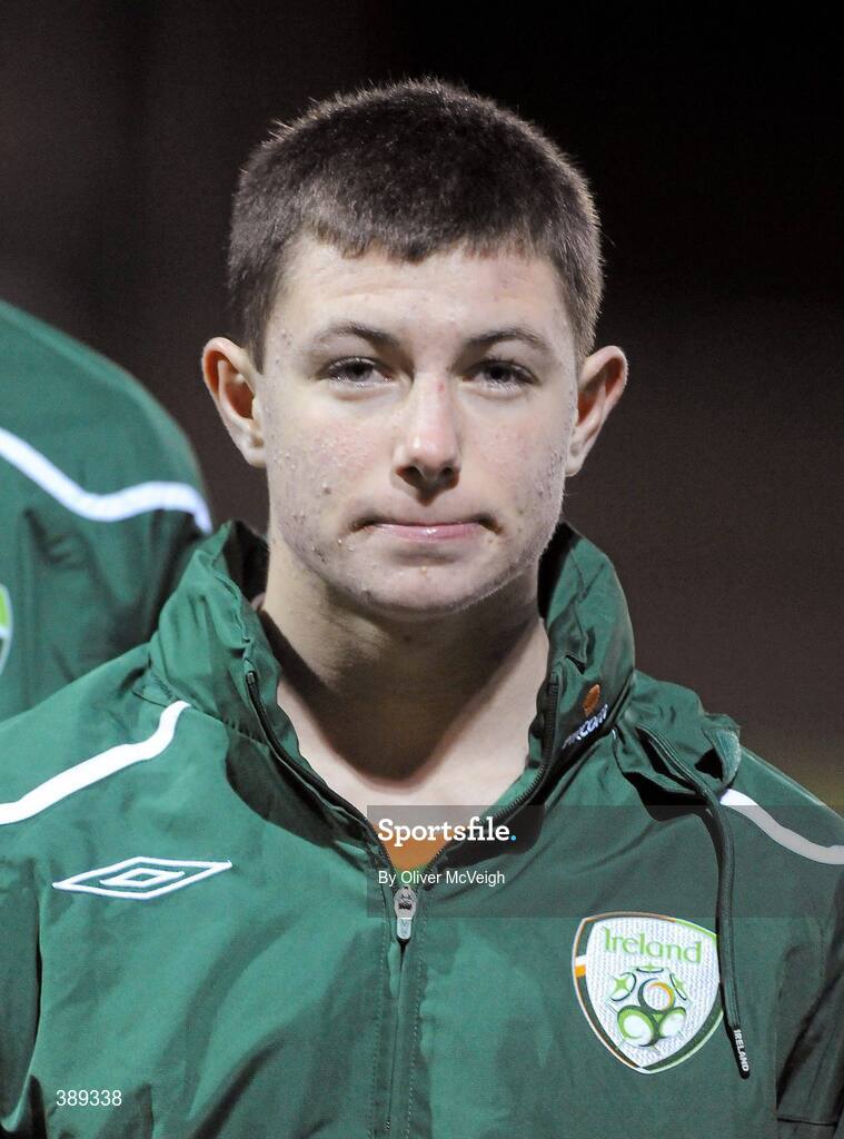 26 November 2009; Joe Kavanagh, Republic of Ireland. U16 International Friendly, Republic of Ireland v Czech Republic, Kingspan Century Park, Monaghan. Picture credit: Oliver McVeigh / SPORTSFILE