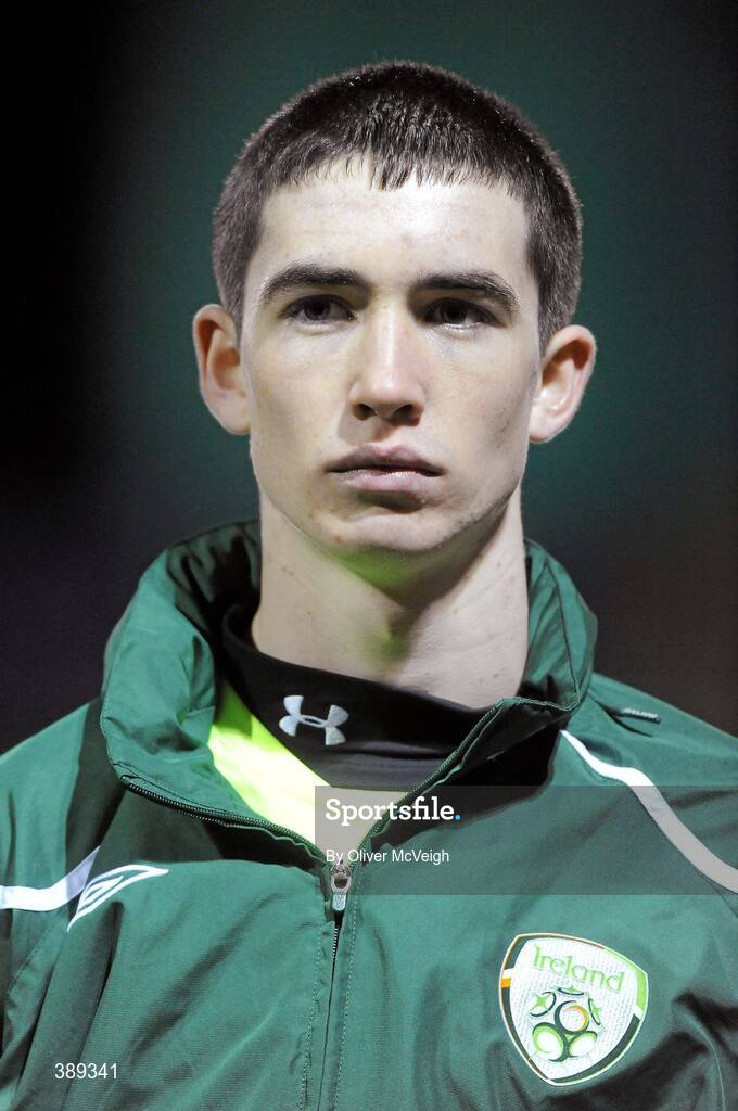 26 November 2009; Joe Coll, Republic of Ireland. U16 International Friendly, Republic of Ireland v Czech Republic, Kingspan Century Park, Monaghan. Picture credit: Oliver McVeigh / SPORTSFILE