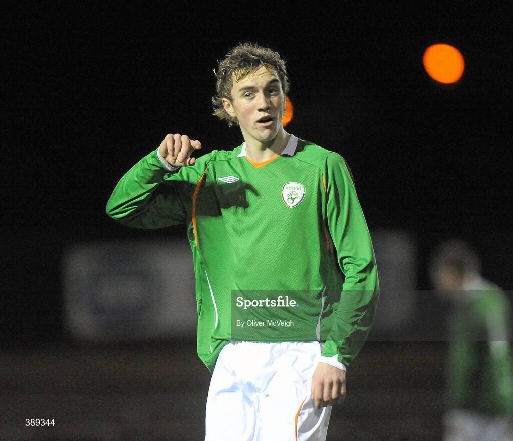 26 November 2009; Paul Devereux, Republic of Ireland. U16 International Friendly, Republic of Ireland v Czech Republic, Kingspan Century Park, Monaghan. Picture credit: Oliver McVeigh / SPORTSFILE