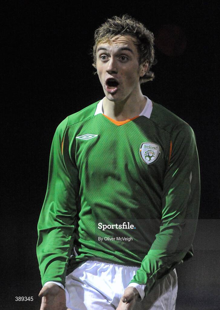 26 November 2009; Paul Devereux, Republic of Ireland. U16 International Friendly, Republic of Ireland v Czech Republic, Kingspan Century Park, Monaghan. Picture credit: Oliver McVeigh / SPORTSFILE