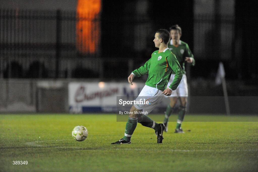26 November 2009; Mickey Drennan, Republic of Ireland. U16 International Friendly, Republic of Ireland v Czech Republic, Kingspan Century Park, Monaghan. Picture credit: Oliver McVeigh / SPORTSFILE