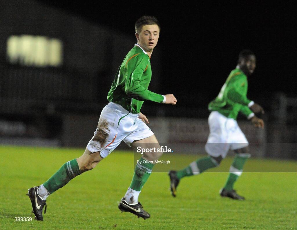 26 November 2009; Steven Smith, Republic of Ireland. U16 International Friendly, Republic of Ireland v Czech Republic, Kingspan Century Park, Monaghan. Picture credit: Oliver McVeigh / SPORTSFILE