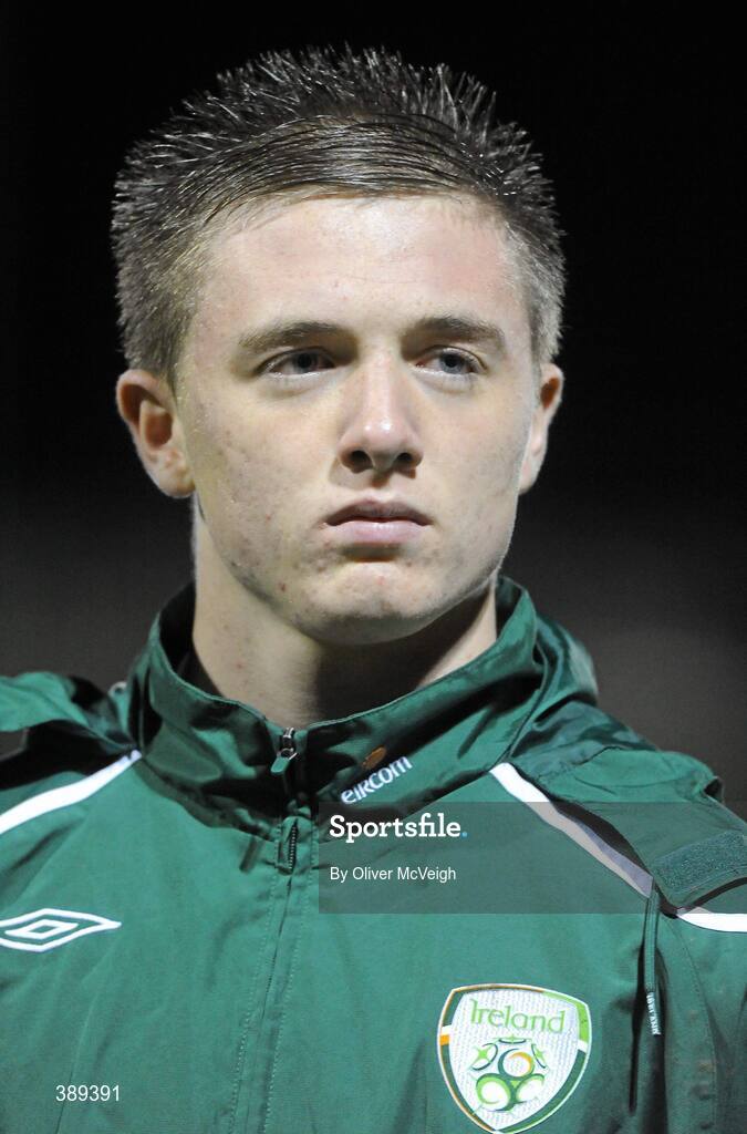26 November 2009; Steven Smith, Republic of Ireland. U16 International Friendly, Republic of Ireland v Czech Republic, Kingspan Century Park, Monaghan. Picture credit: Oliver McVeigh / SPORTSFILE