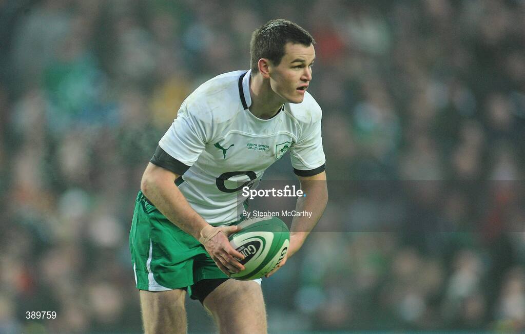 28 November 2009; Jonathan Sexton, Ireland. Autumn International Guinness Series 2009, Ireland v South Africa, Croke Park, Dublin. Picture credit: Stephen McCarthy / SPORTSFILE