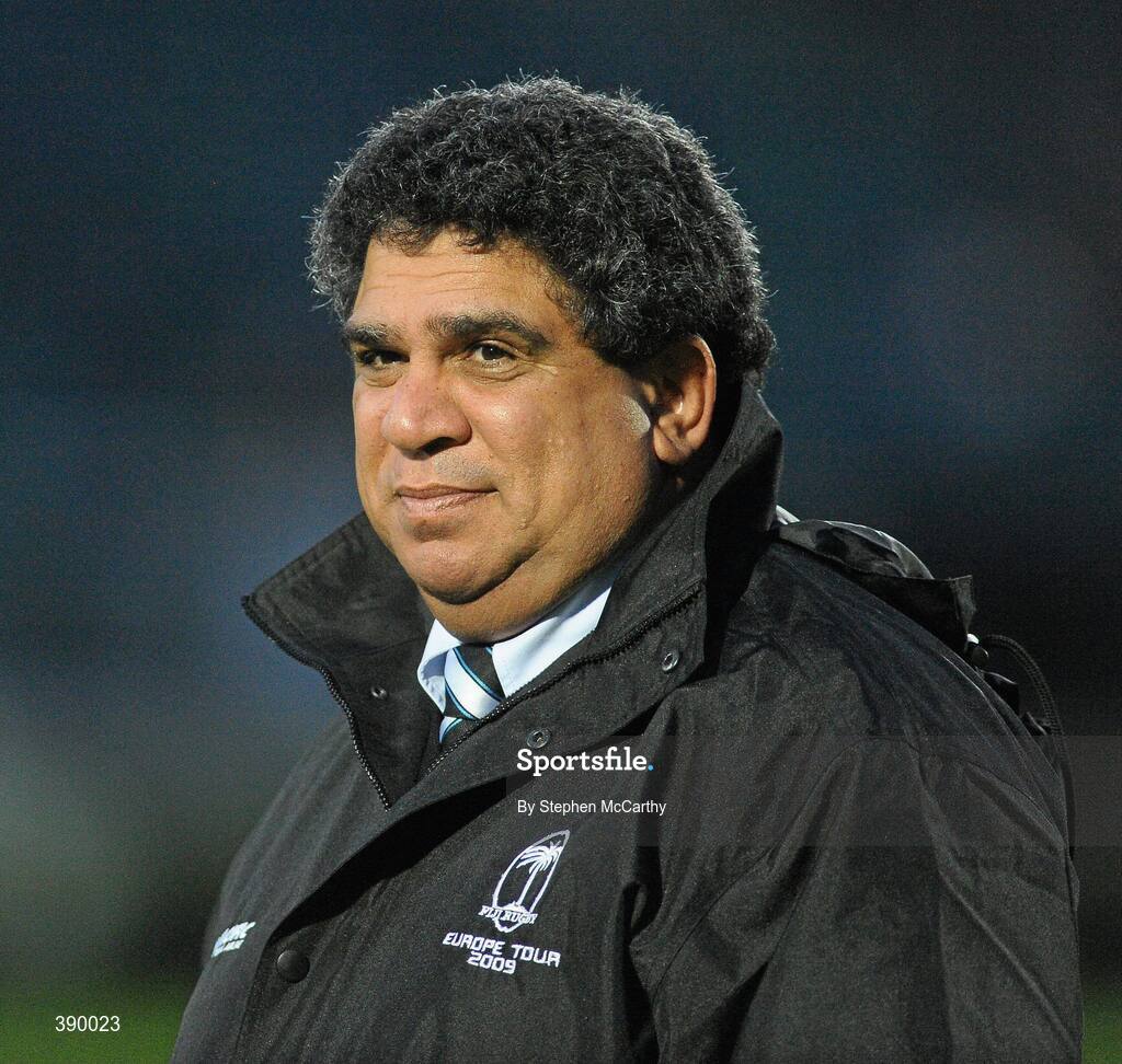 21 November 2009; Fiji head coach Glen Ella. Autumn International Guinness Series 2009, Ireland v Fiji, Royal Dublin Society, Ballsbridge, Dublin. Picture credit: Stephen McCarthy / SPORTSFILE
