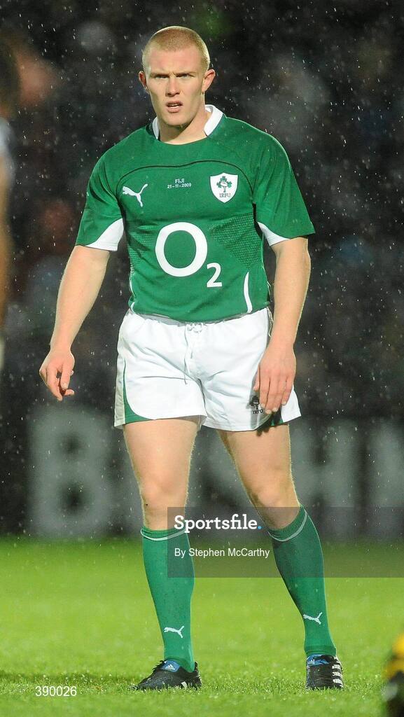21 November 2009; Keith Earls, Ireland. Autumn International Guinness Series 2009, Ireland v Fiji, Royal Dublin Society, Ballsbridge, Dublin. Picture credit: Stephen McCarthy / SPORTSFILE