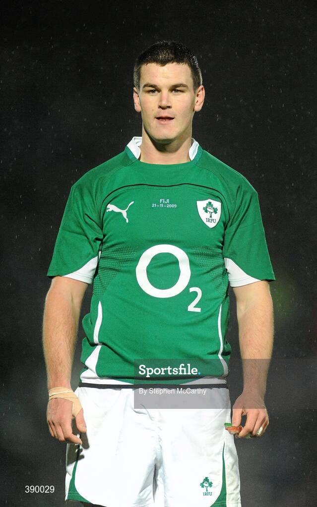 21 November 2009; Jonathan Sexton, Ireland. Autumn International Guinness Series 2009, Ireland v Fiji, Royal Dublin Society, Ballsbridge, Dublin. Picture credit: Stephen McCarthy / SPORTSFILE