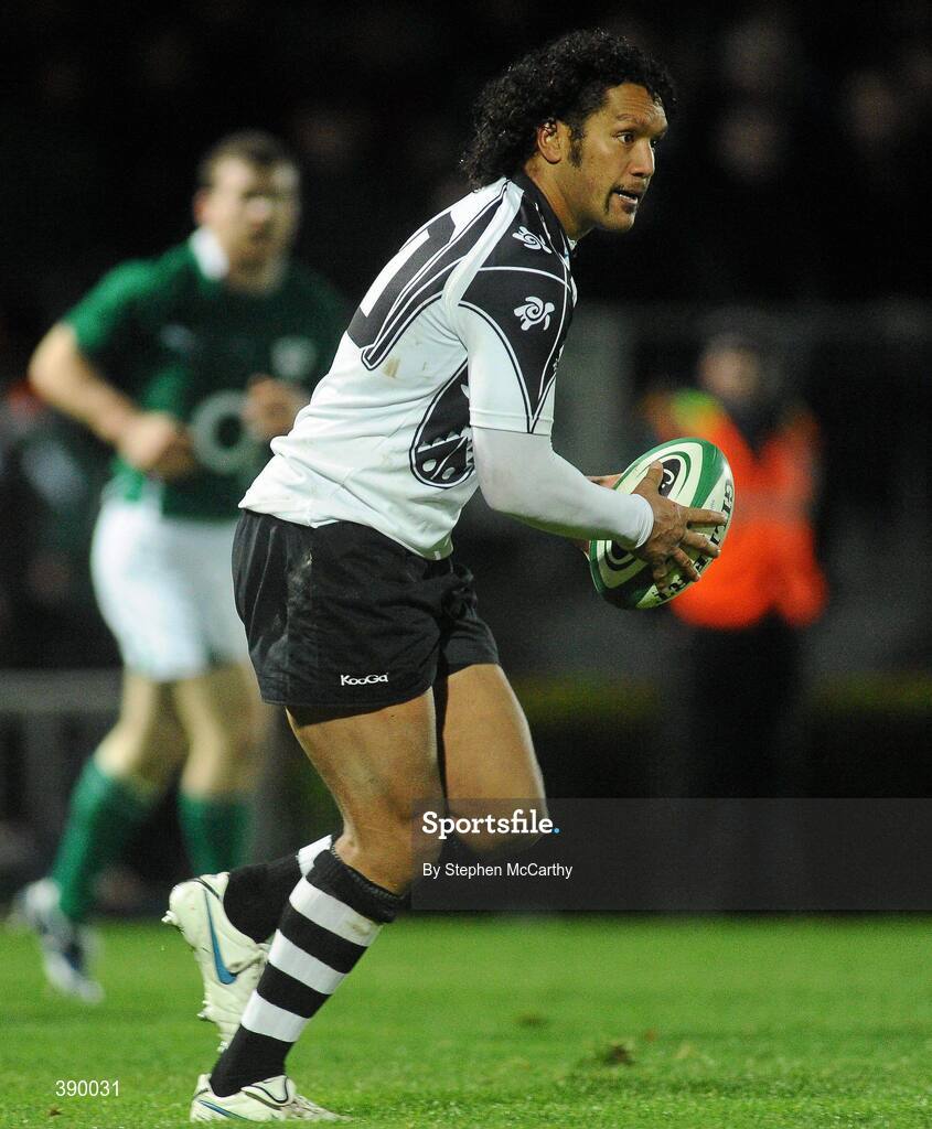 21 November 2009; Nicky Little, Fiji. Autumn International Guinness Series 2009, Ireland v Fiji, Royal Dublin Society, Ballsbridge, Dublin. Picture credit: Stephen McCarthy / SPORTSFILE