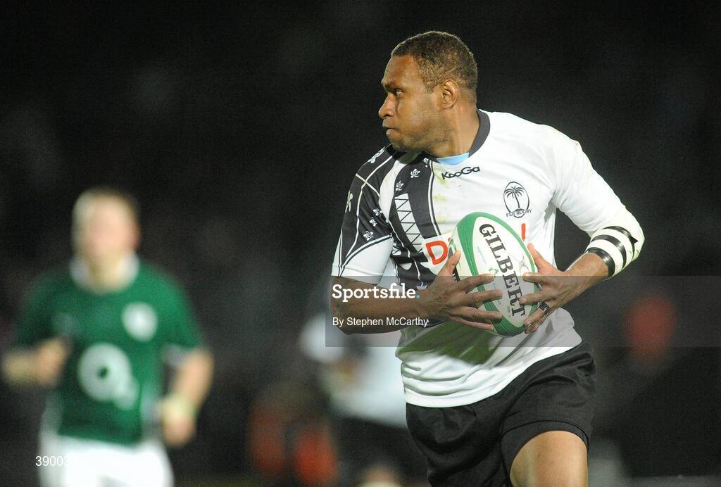 21 November 2009; Norman Ligairi, Fiji. Autumn International Guinness Series 2009, Ireland v Fiji, Royal Dublin Society, Ballsbridge, Dublin. Picture credit: Stephen McCarthy / SPORTSFILE