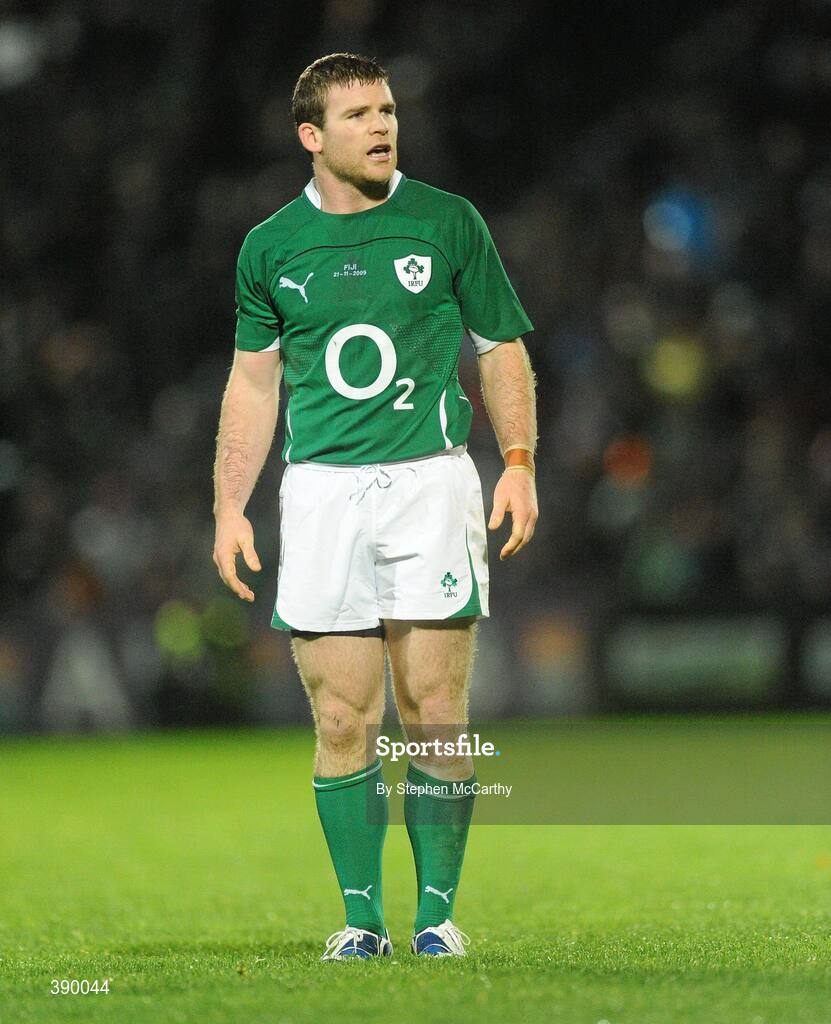 21 November 2009; Gordon D'Arcy, Ireland. Autumn International Guinness Series 2009, Ireland v Fiji, Royal Dublin Society, Ballsbridge, Dublin. Picture credit: Stephen McCarthy / SPORTSFILE