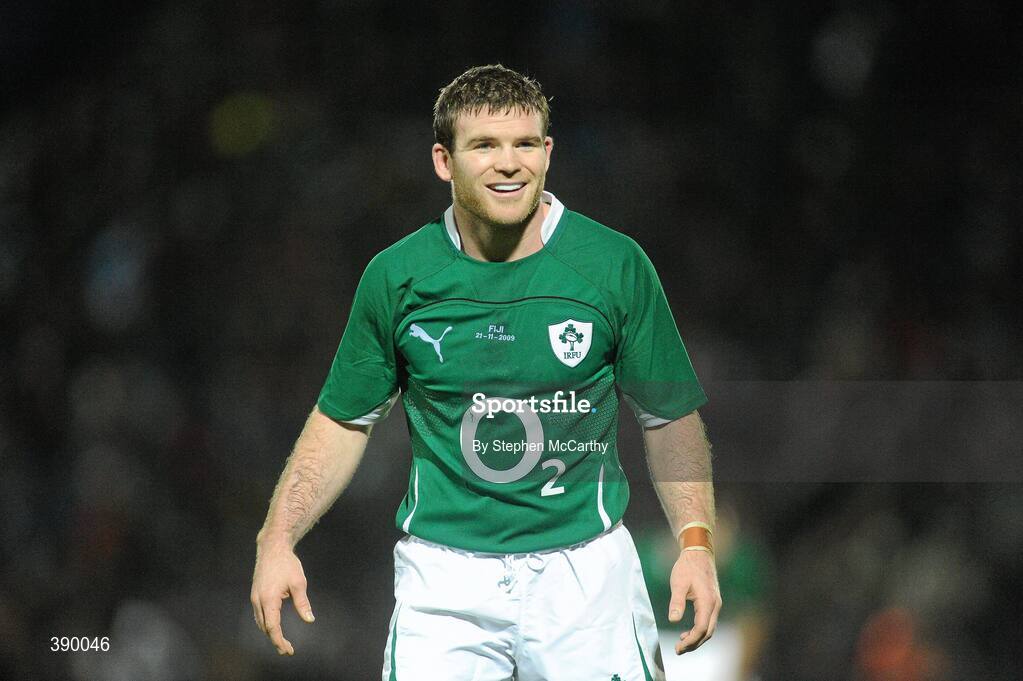 21 November 2009; Gordon D'Arcy, Ireland. Autumn International Guinness Series 2009, Ireland v Fiji, Royal Dublin Society, Ballsbridge, Dublin. Picture credit: Stephen McCarthy / SPORTSFILE