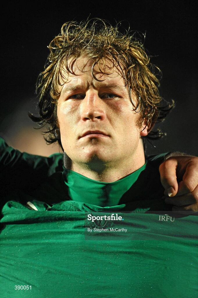 21 November 2009; Jerry Flannery, Ireland. Autumn International Guinness Series 2009, Ireland v Fiji, Royal Dublin Society, Ballsbridge, Dublin. Picture credit: Stephen McCarthy / SPORTSFILE
