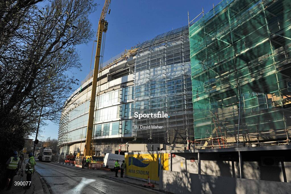 30 November 2009; A general view of the new Aviva Stadium. Aviva Stadium, Lansdowne Road, Dublin. Picture credit: David Maher / SPORTSFILE