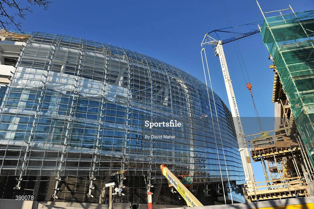 30 November 2009; A general view of the new Aviva Stadium. Aviva Stadium, Lansdowne Road, Dublin. Picture credit: David Maher / SPORTSFILE
