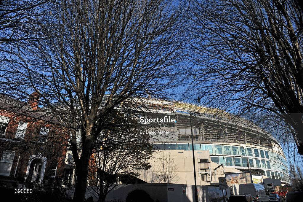 30 November 2009; A general view of the new Aviva Stadium. Aviva Stadium, Lansdowne Road, Dublin. Picture credit: David Maher / SPORTSFILE