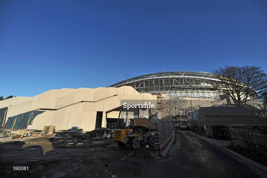 30 November 2009; A general view of the new Aviva Stadium. Aviva Stadium, Lansdowne Road, Dublin. Picture credit: David Maher / SPORTSFILE