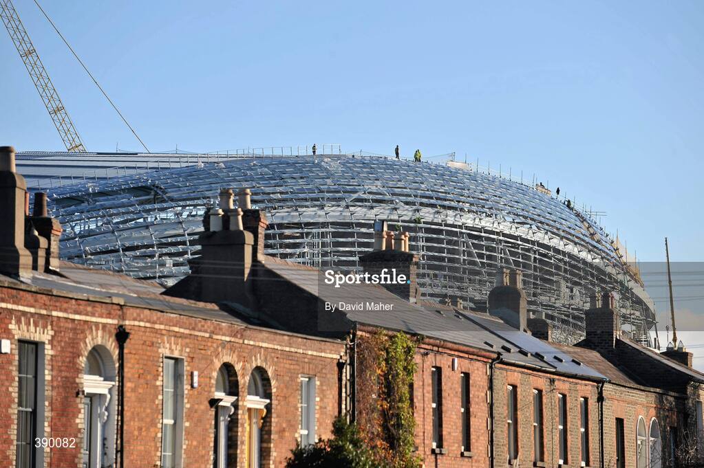 30 November 2009; A general view of the new Aviva Stadium. Aviva Stadium, Lansdowne Road, Dublin. Picture credit: David Maher / SPORTSFILE