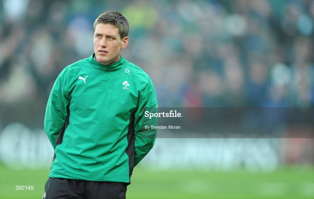 28 November 2009; Ireland out-half Ronan O'Gara. Autumn International Guinness Series 2009, Ireland v South Africa, Croke Park, Dublin. Picture credit: Brendan Moran / SPORTSFILE