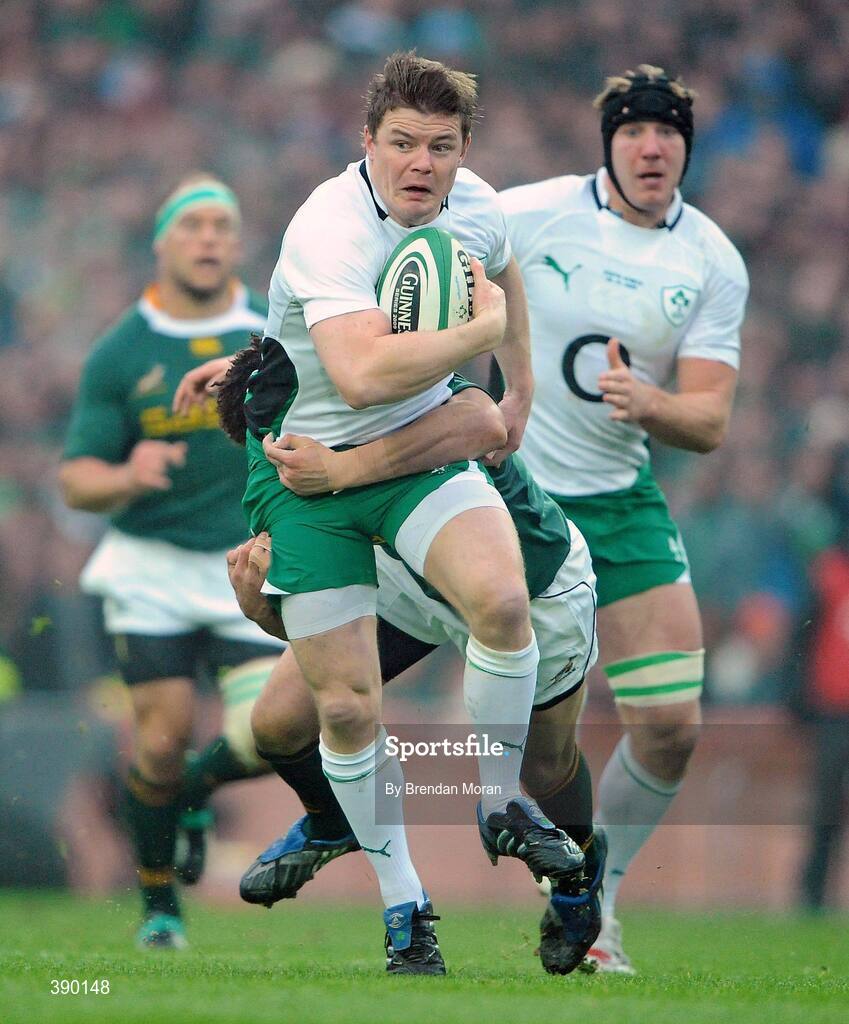 28 November 2009; Brian O'Driscoll, Ireland. Autumn International Guinness Series 2009, Ireland v South Africa, Croke Park, Dublin. Picture credit: Brendan Moran / SPORTSFILE