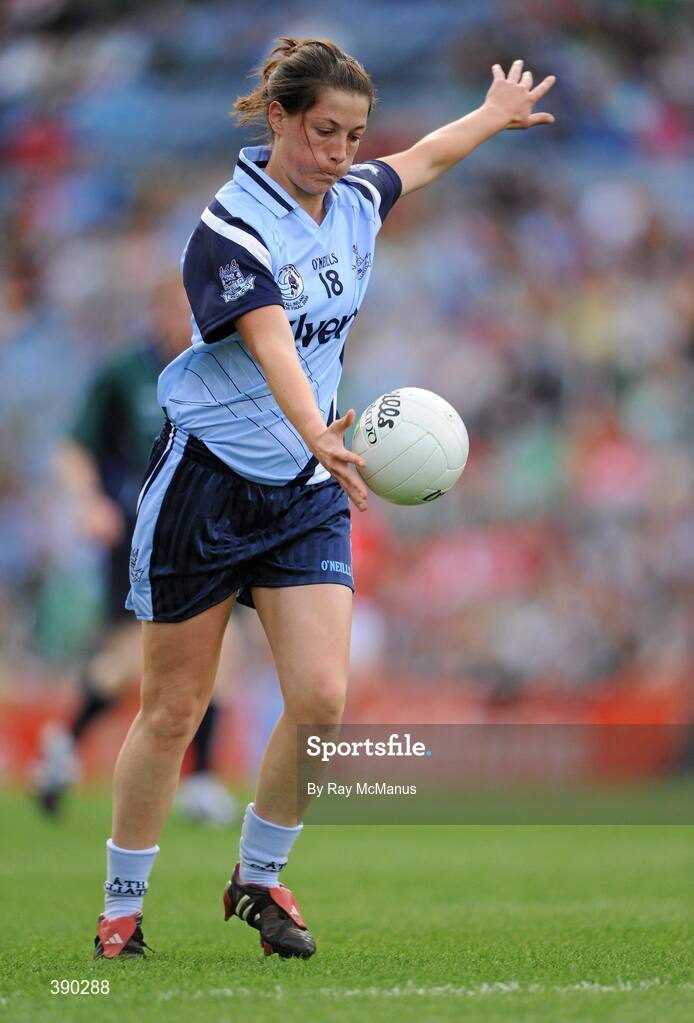 27 September 2009; Niamh Hurley, Dublin. TG4 All-Ireland Ladies Football Senior Championship Final, Cork v Dublin, Croke Park, Dublin. Picture credit: Ray McManus / SPORTSFILE