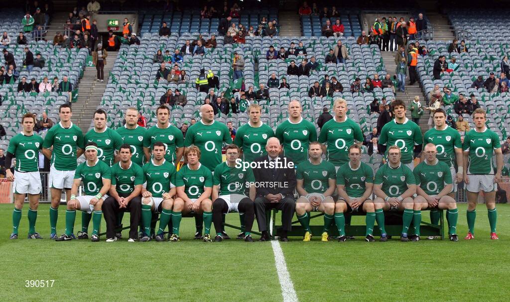 15 November 2009; The Ireland squad. Autumn International Guinness Series 2009, Ireland v Australia, Croke Park, Dublin.