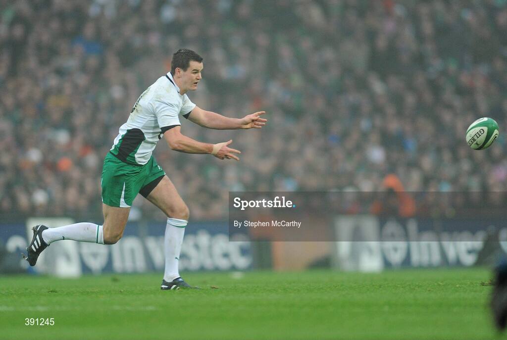 28 November 2009; Jonathan Sexton, Ireland. Autumn International Guinness Series 2009, Ireland v South Africa, Croke Park, Dublin. Picture credit: Stephen McCarthy / SPORTSFILE