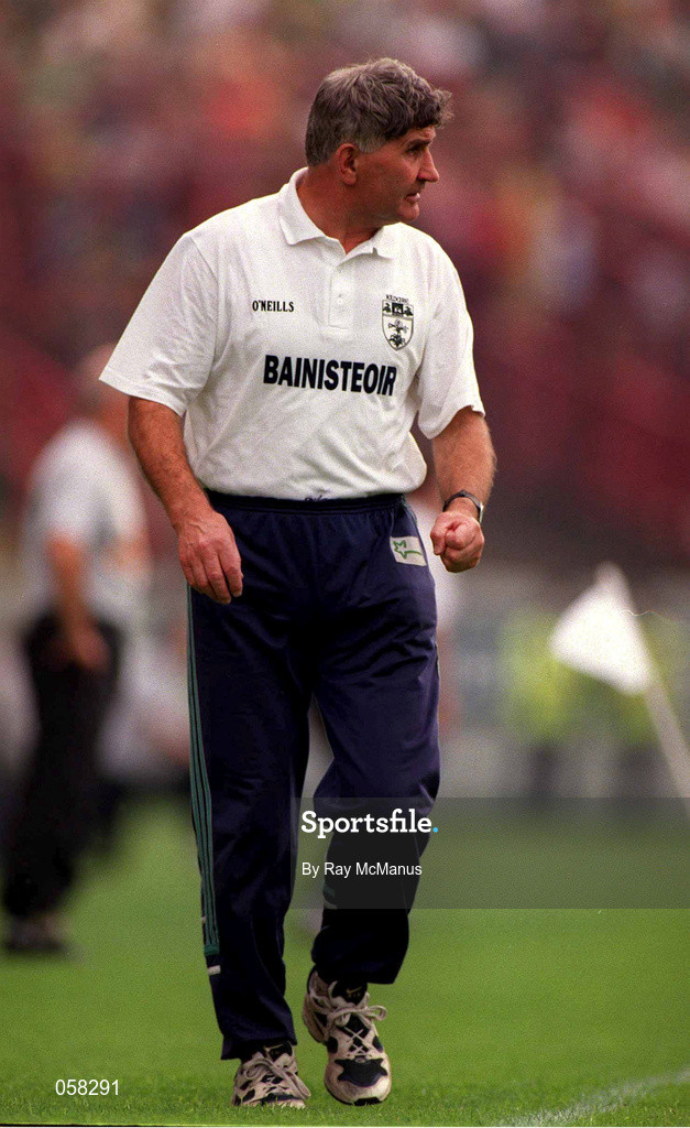 20 July 1997; Kildare manager Mick O'Dwyer during the Leinster GAA Senior Football Championship Semi-Final Second Replay match between Meath and Kildare at Croke Park in Dublin. Photo by Ray McManus/Sportsfile
