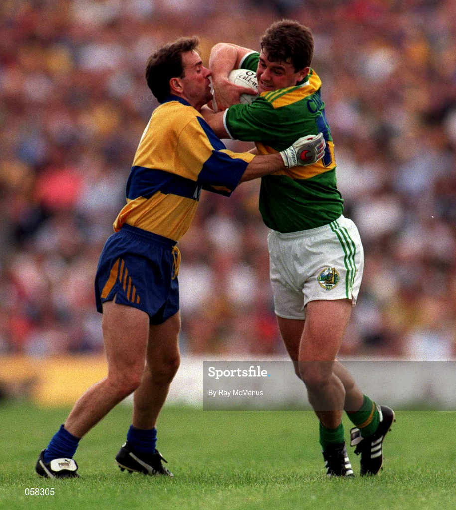20 July 1997; Denis O'Dwyer of Kerry during the Bank of Ireland Munster Senior Football Championship Final match between Kerry and Clare at the Gaelic Grounds in Limerick. Photo by Ray McManus/Sportsfile