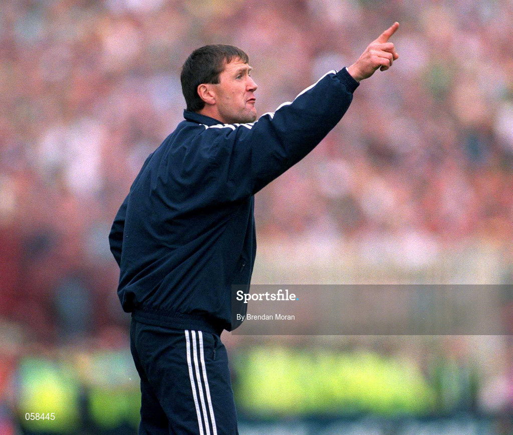 28 September 1997; Kerry selector Jack O'Connor during the Bank of Ireland All-Ireland Senior Football Championship Final between Kerry and Mayo at Croke Park in Dublin. Photo by Brendan Moran/Sportsfile
