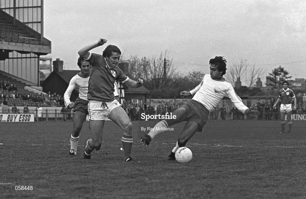 19 November 1980; Michael Robinson of Republic of Ireland during the FIFA 1982 World Cup Qualifier Group 2 match between Republic of Ireland and Cyprus at Lansdowne Road in Dublin. Photo by Ray McManus/Sportsfile