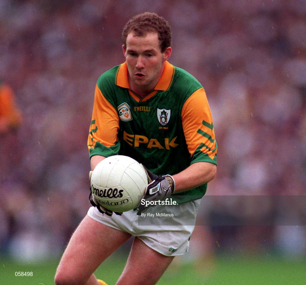 3 August 1997; Ollie Murphy of Meath during the Leinster GAA Senior Football Championship Semi-Final Second Replay match between Meath and Kildare at Croke Park in Dublin. Photo by Ray McManus/Sportsfile