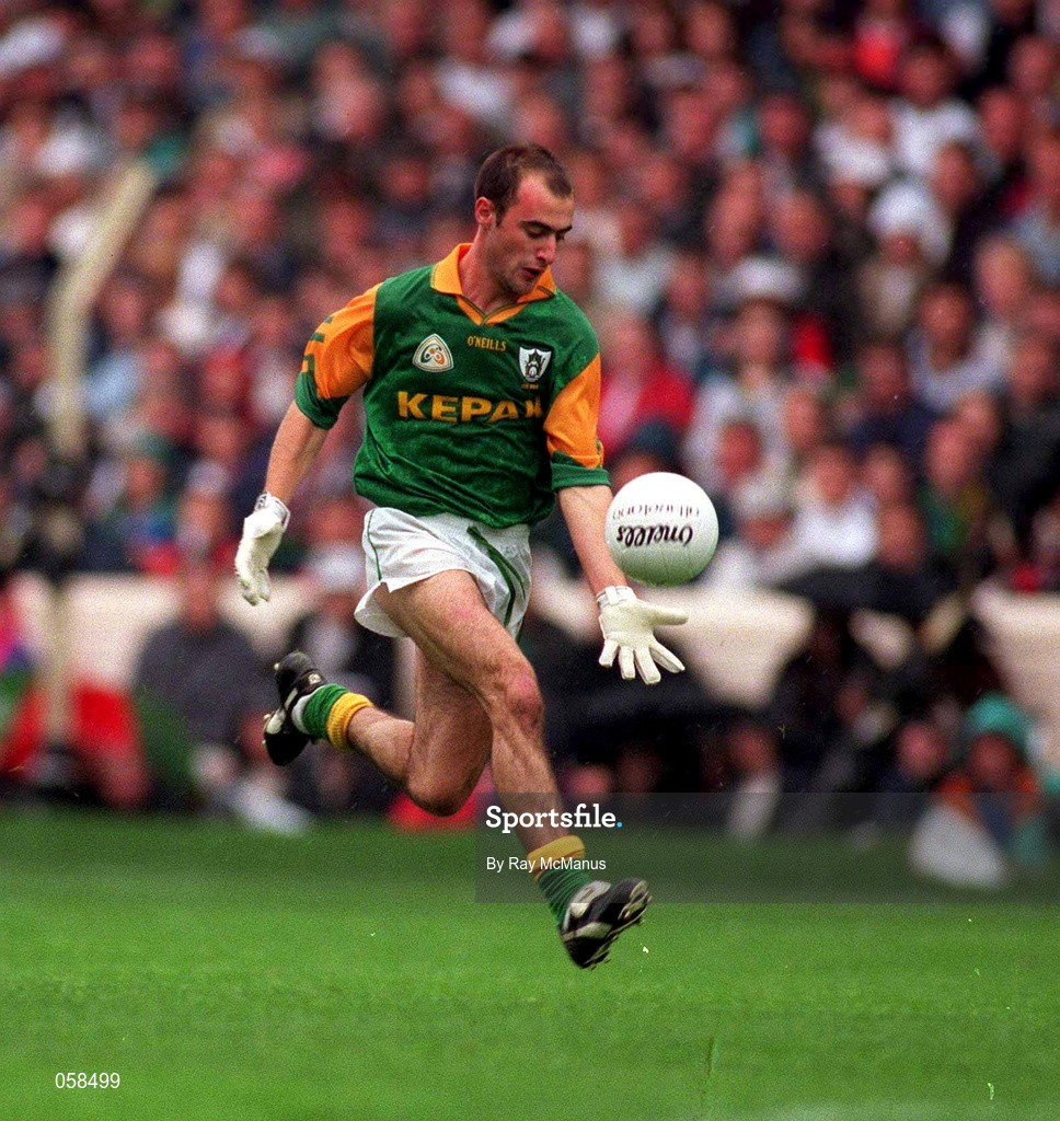 3 August 1997; Paddy Reynolds of Meath during the Leinster GAA Senior Football Championship Semi-Final Second Replay match between Meath and Kildare at Croke Park in Dublin. Photo by Ray McManus/Sportsfile