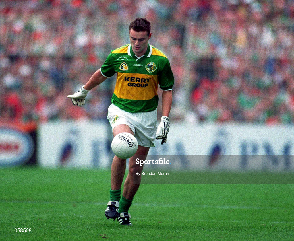 28 September 1997; William Kirby of Kerry during the Bank of Ireland All-Ireland Senior Football Championship Final between Kerry and Mayo at Croke Park in Dublin. Photo by Brendan Moran/Sportsfile