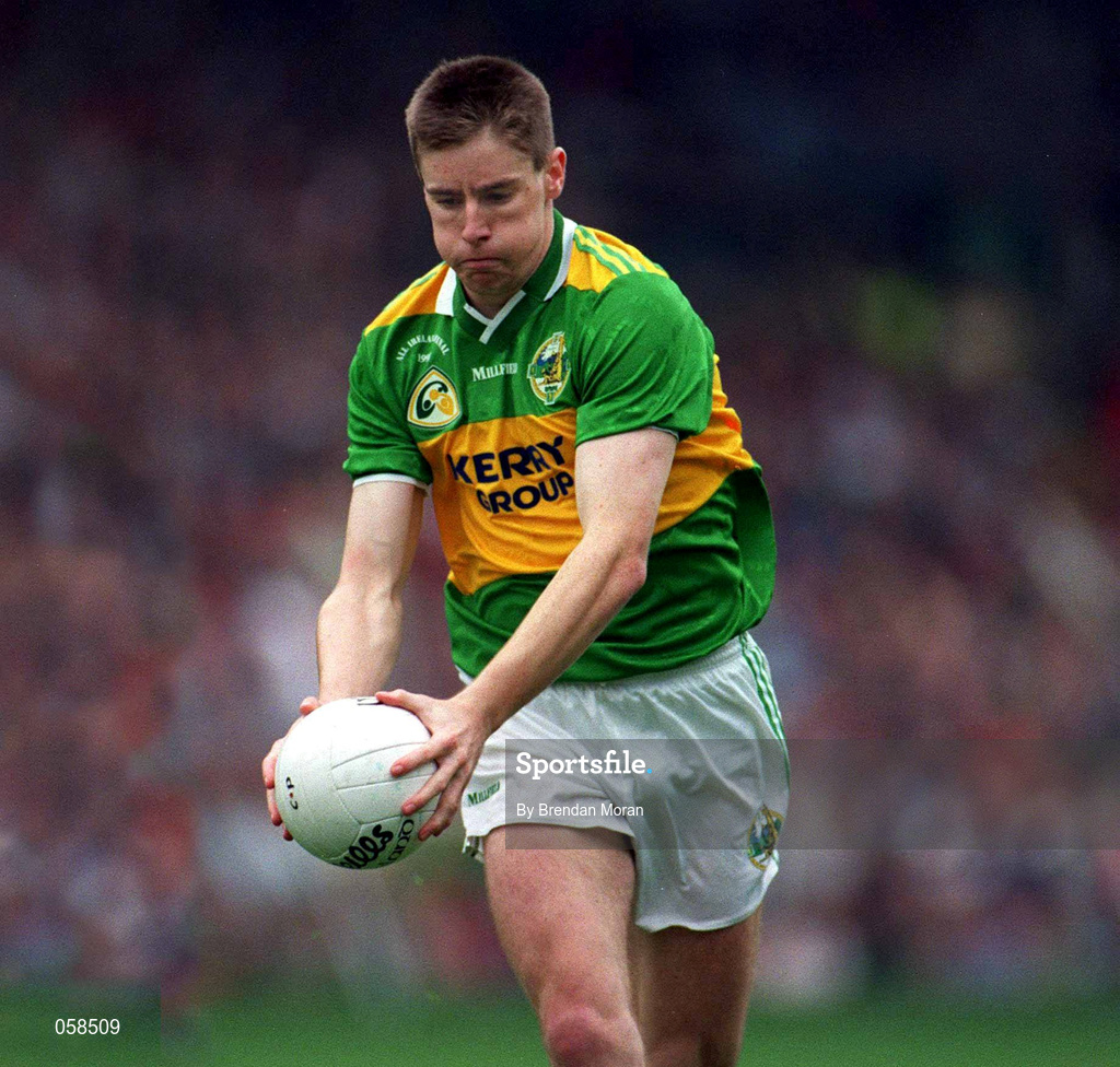 28 September 1997; Darragh Ó Sé of Kerry during the Bank of Ireland All-Ireland Senior Football Championship Final between Kerry and Mayo at Croke Park in Dublin. Photo by Brendan Moran/Sportsfile