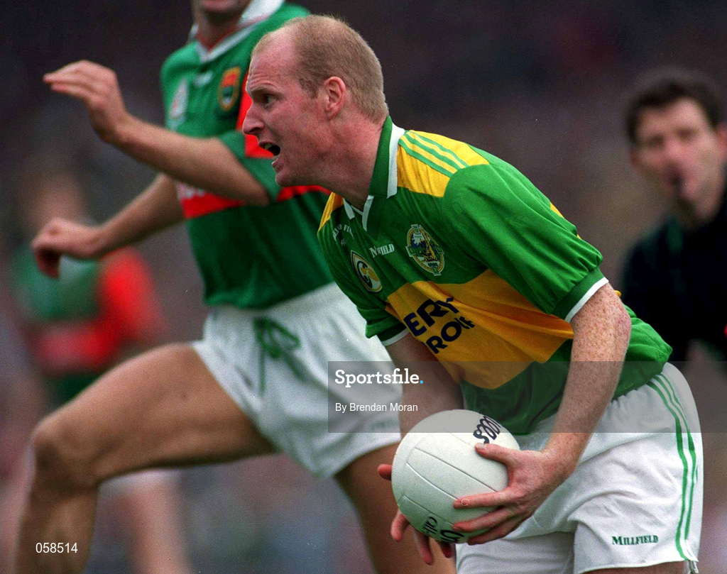28 September 1997; Liam O'Flaherty of Kerry during the Bank of Ireland All-Ireland Senior Football Championship Final between Kerry and Mayo at Croke Park in Dublin. Photo by Brendan Moran/Sportsfile