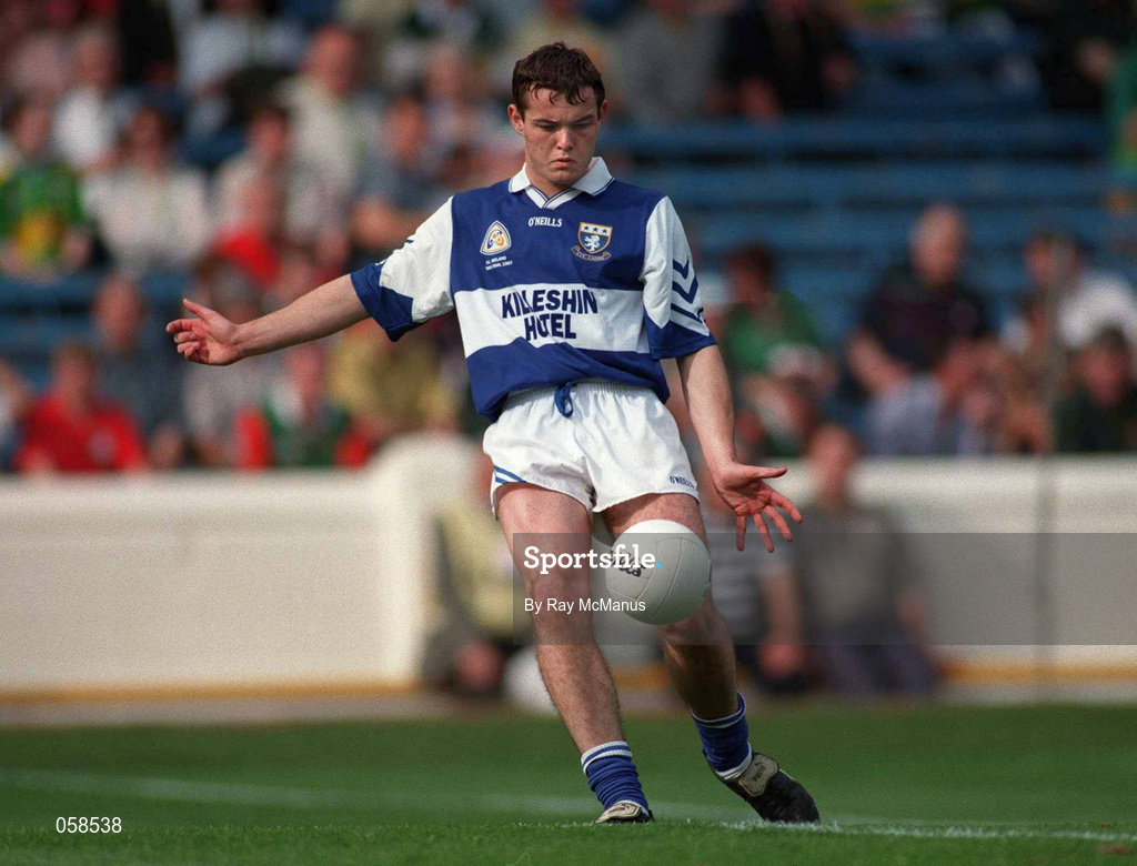 28 September 1997; Stephen Kelly of Laois during the All-Ireland Minor Football Championship Final match between Laois and Tyrone at Croke Park in Dublin. Photo by Ray McManus/Sportsfile